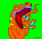 Dibujo Velociraptor II pintado por anotonio