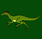 Dibujo Velociraptor pintado por santiagoysebastian