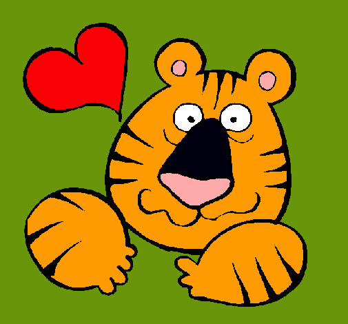 Tigre loco de amor