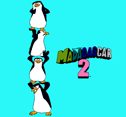 Madagascar 2 Pingüinos