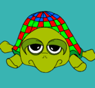 Dibujo Tortuga pintado por vale