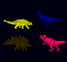 Dibujo Dinosaurios de tierra pintado por angeltiroceraptor