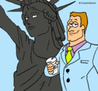 Dibujo Estados Unidos de América pintado por DANETO