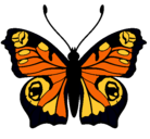Dibujo Mariposa  pintado por ulises