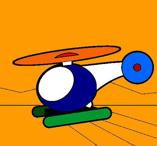 Helicóptero pequeño