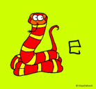 Dibujo Serpiente pintado por Ferchito