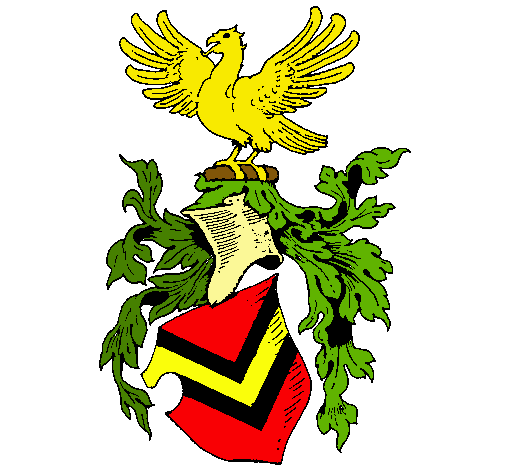 Escudo de armas y aguila 