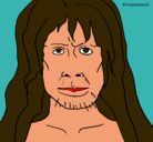 Dibujo Homo Sapiens pintado por sheyla