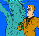 Dibujo Estados Unidos de América pintado por UKUSA