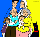 Dibujo Familia pintado por Aylen
