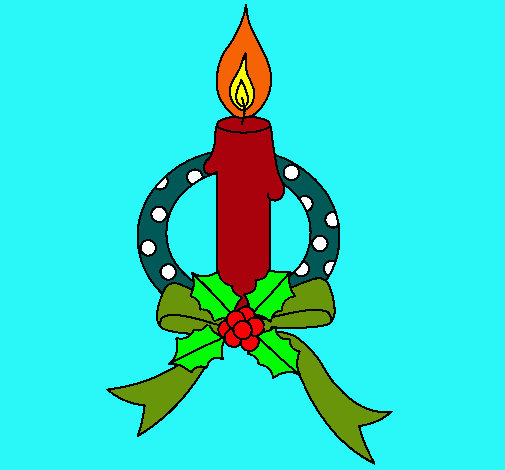 Vela de navidad III