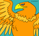 Dibujo Águila Imperial Romana pintado por aina