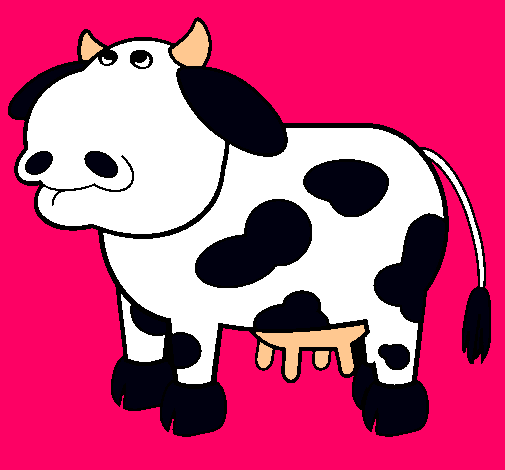 Vaca pensativa