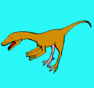 Dibujo Velociraptor II pintado por xxxxxxhppypegerkfgglg