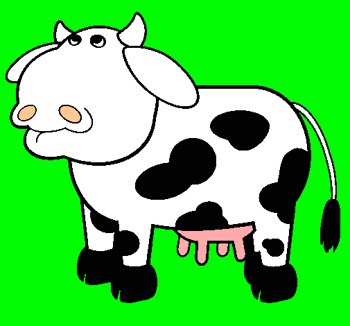 Vaca pensativa