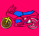 Dibujo Motocicleta pintado por sdawsd