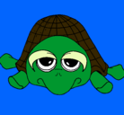 Dibujo Tortuga pintado por snupi