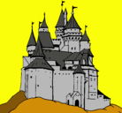Dibujo Castillo medieval pintado por Javi