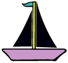 Dibujo Barco velero pintado por ignacio