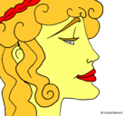 Dibujo Cabeza de mujer pintado por kassandrafelixcanol
