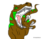 Dibujo Velociraptor II pintado por cody