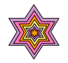 Dibujo Estrella 2 pintado por elenapozogomez