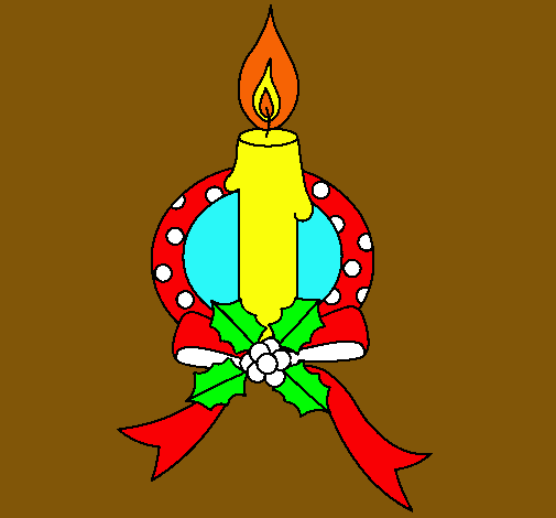 Vela de navidad III