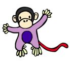 Dibujo Mono pintado por rafaelpr