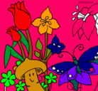 Dibujo Fauna y flora pintado por karla