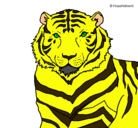 Dibujo Tigre pintado por neyllod