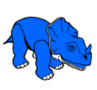 Dibujo Triceratops II pintado por lopefo