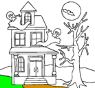 Dibujo Casa fantansma pintado por XHHYYYTYTTRRTTRTYY