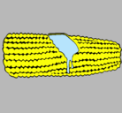 Dibujo Mazorca de maíz pintado por WASAROTOROKER