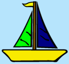 Dibujo Barco velero pintado por jorgeenrique
