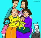 Dibujo Familia pintado por giannacamila