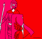 Dibujo Soldado romano II pintado por LUOrar