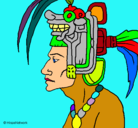 Dibujo Jefe de la tribu pintado por oscar