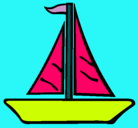 Dibujo Barco velero pintado por abigail