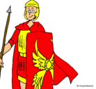 Dibujo Soldado romano II pintado por joseangel