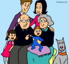 Dibujo Familia pintado por DaMiTa