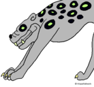 Dibujo Estatua Jaguar pintado por Bandicoot5