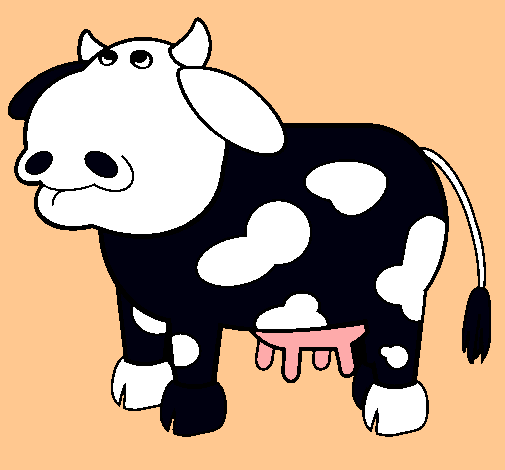 Vaca pensativa