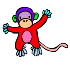 Dibujo Mono pintado por nayi