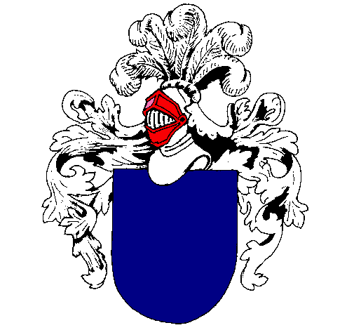 Escudo de armas y casco