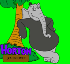 Dibujo Horton pintado por chocomilk