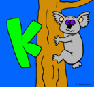 Dibujo Koala pintado por alejandro
