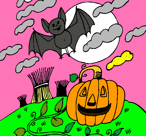 Paisaje de Halloween