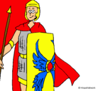 Dibujo Soldado romano II pintado por oscar