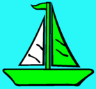 Dibujo Barco velero pintado por danielmolina