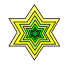 Dibujo Estrella 2 pintado por elenapozogomez